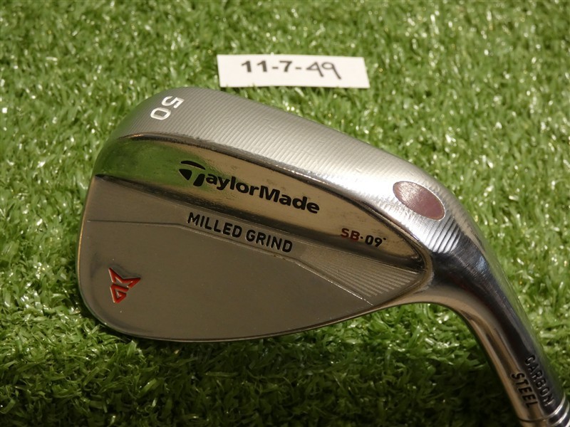 TaylorMade Milled Grind MG1 50* 09* Gap Wedge SB Dynamic Gold Steel