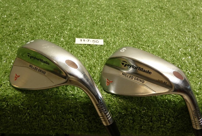 TaylorMade Milled Grind MG1 56/60* Sand/Lob Wedge Set Dynamic Gold Steel