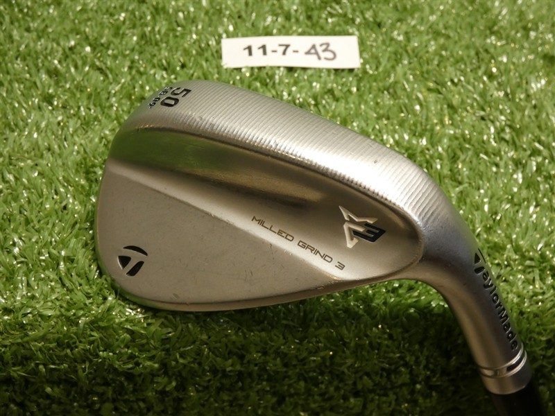 TaylorMade MG3 Chrome 50* 9* Gap Wedge SB NS Pro Tour 120 Extra Stiff Steel