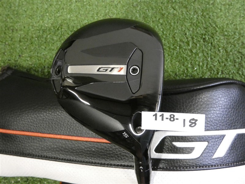 Titleist GT1 15* 3 Wood Fujikura Air Speeder 40 Regular Graphite with Headcover