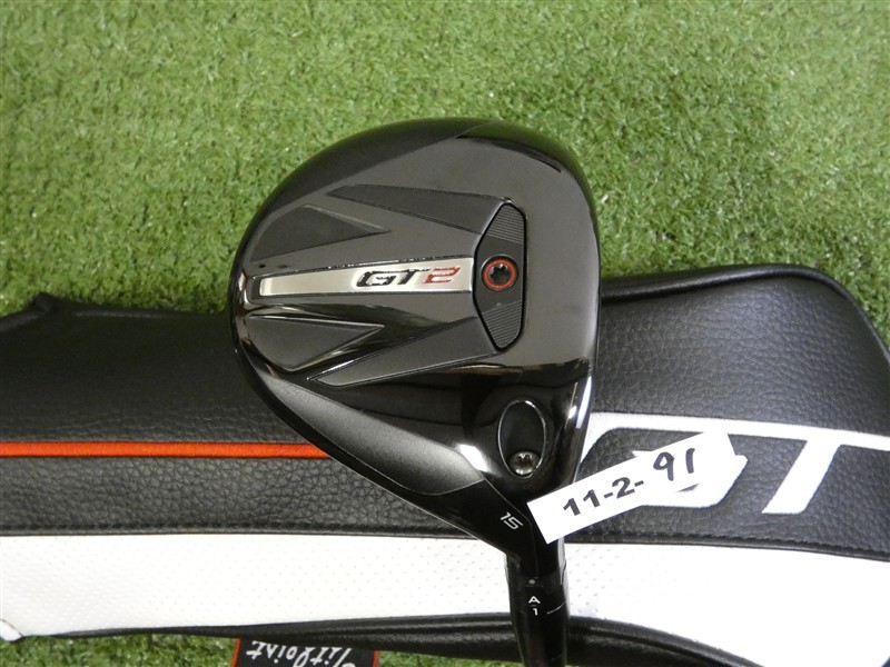 Titleist GT2 15* 3 Wood Tensei 1K Black 75 Stiff Graphite with Headcover Mint