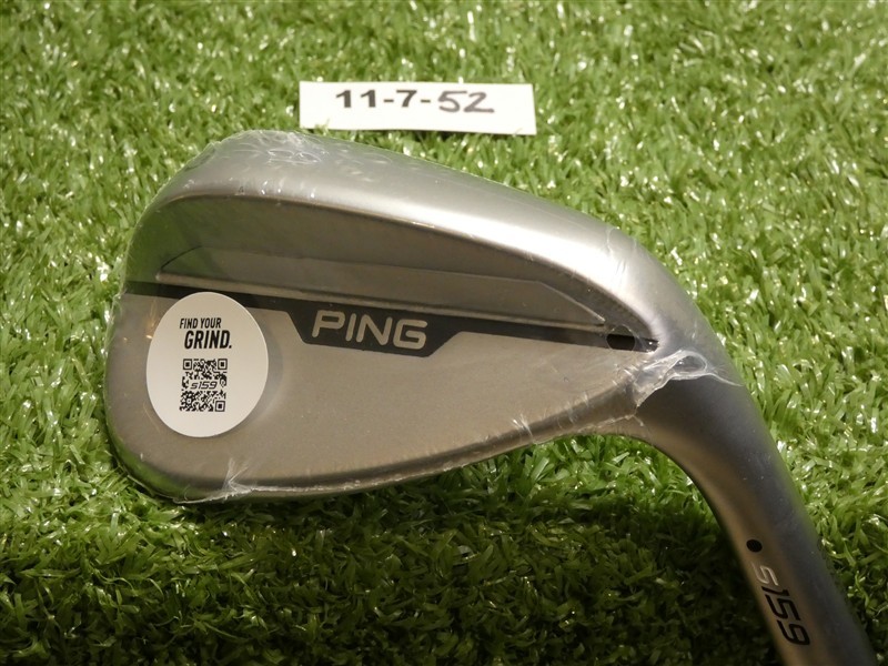 Ping S159 Chrome 52* 12* Gap Wedge S Grind ZZ 115 Steel Black Dot New
