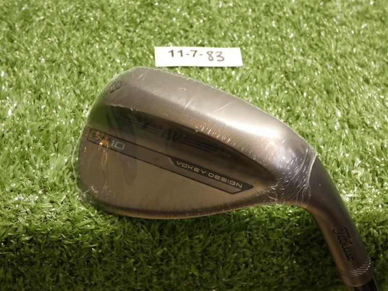 Titleist Vokey SM10 Nickel 58* 08* Lob Wedge M Grind Dynamic Gold Steel New