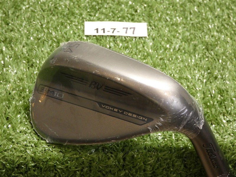Titleist Vokey SM10 Nickel 54* 10* Sand Wedge S Grind Dynamic Gold Steel New