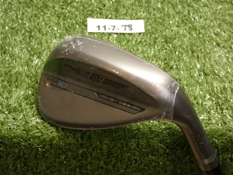 Titleist Vokey SM10 Nickel 56* 10* Sand Wedge S Grind Dynamic Gold Steel New