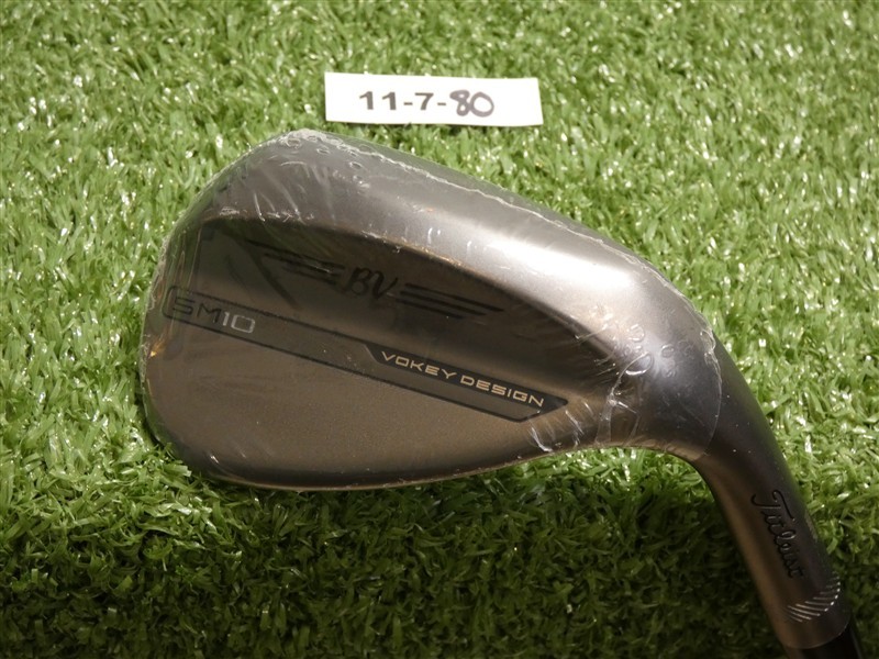 Titleist Vokey SM10 Nickel 56* 12* Sand Wedge D Grind Dynamic Gold Steel New