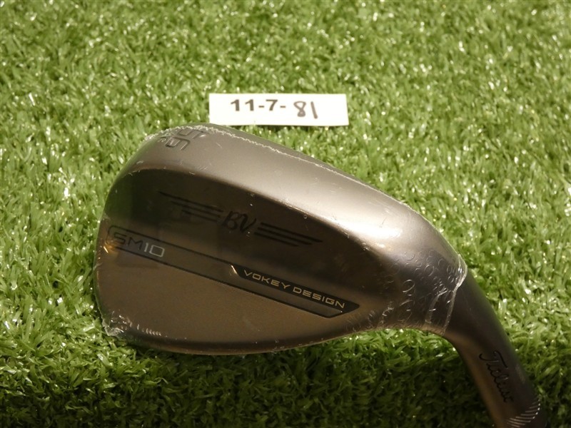 Titleist Vokey SM10 Nickel 56* 14* Sand Wedge F Grind Dynamic Gold Steel New