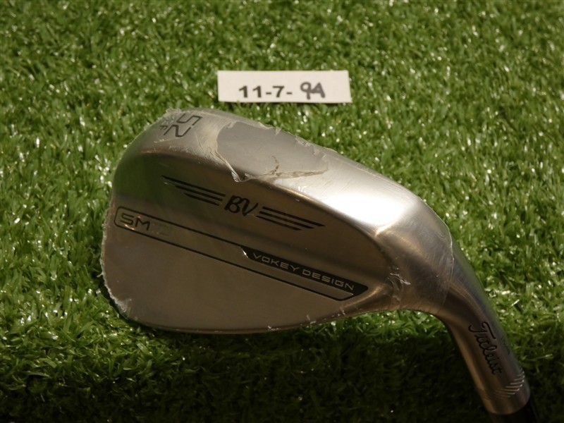Titleist Vokey SM10 Tour Chrome 52* 12* Gap Wedge F Grind Dynamic Gold Steel New