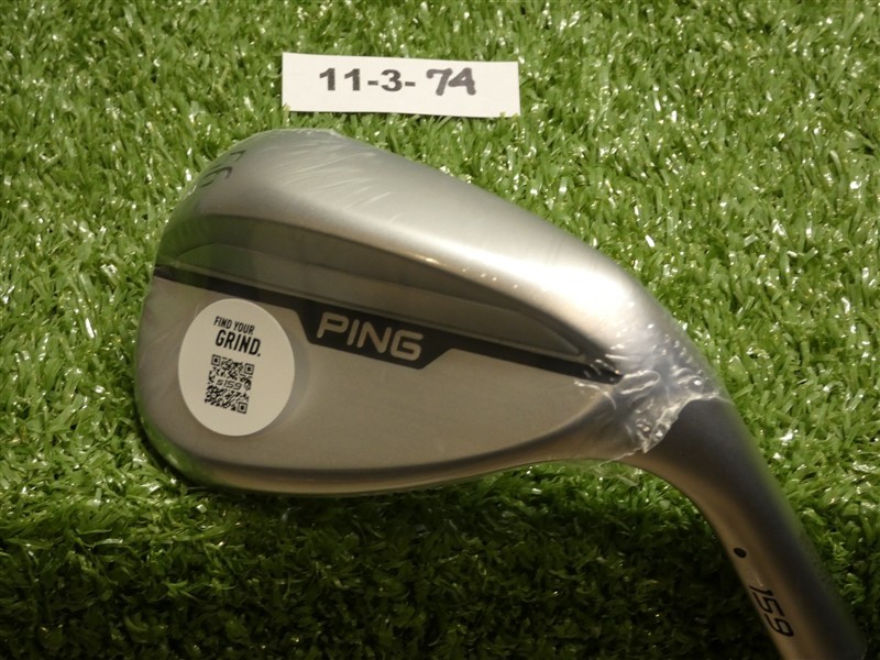 Ping S159 Chrome 56* 12* Sand Wedge S Grind ZZ 115 Steel Black Dot New