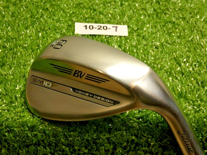 Titleist Vokey SM10 Tour Chrome 60* 06* Lob Wedge K Grind DG Steel Excellent
