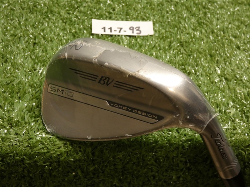 Titleist Vokey SM10 Tour Chrome 52* 12* Gap Wedge F Grind Dynamic Gold Steel New