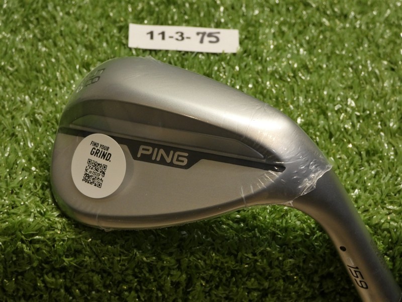 Ping S159 Chrome 58* 10* Lob Wedge S Grind ZZ 115 Steel Black Dot New