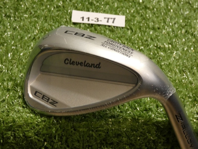Cleveland CBZ ZipCore Tour Satin 50* 12* Gap Wedge KBS 115 Steel New