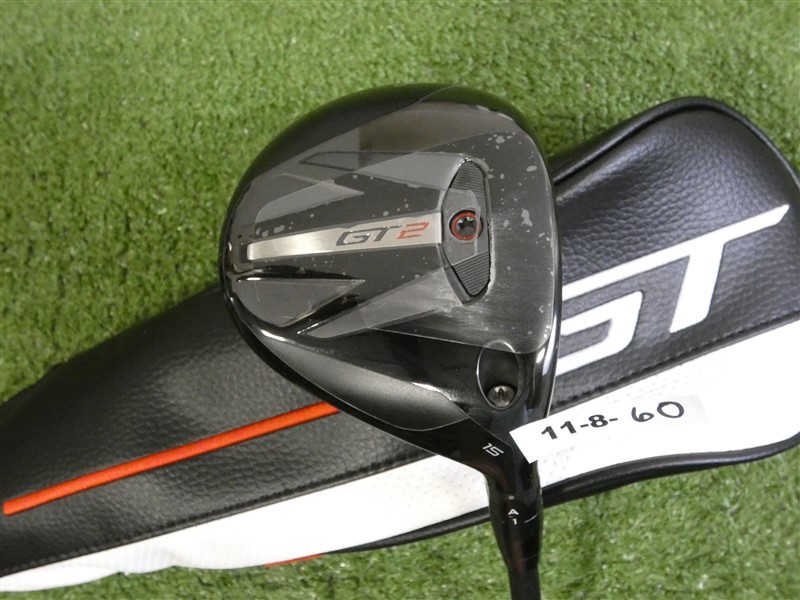 Titleist GT2 15* 3 Wood Tensei 1K Blue 65 Stiff Graphite with Headcover New