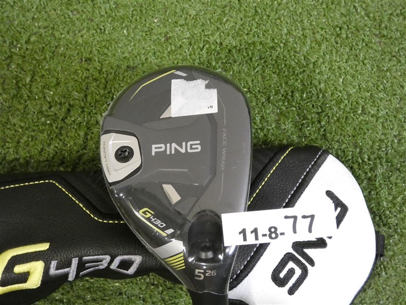 PING G430 HL 26* 5 Hybrid Rescue Alta Quick 35g Senior Graphite w Headcover New