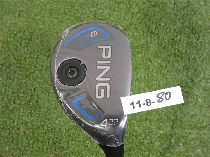 PING 2016 G 22* 4 Hybrid Rescue Alta 70 Stiff Graphite 39.5″ New