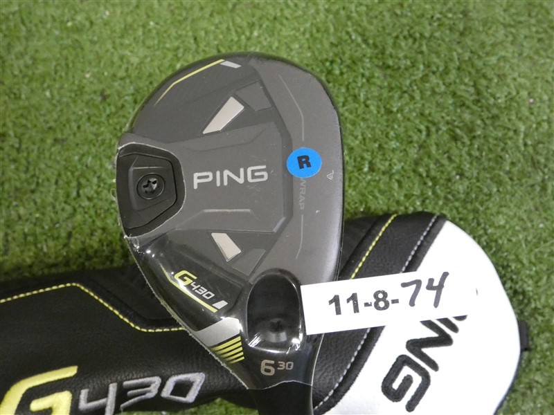 PING G430 30* 6 Hybrid Rescue Alta CB 70 Regular Graphite with Headcover New