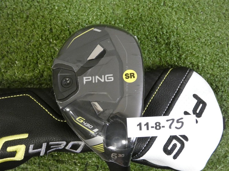 PING G430 30* 6 Hybrid Rescue Alta CB 70 Senior Graphite with Headcover New