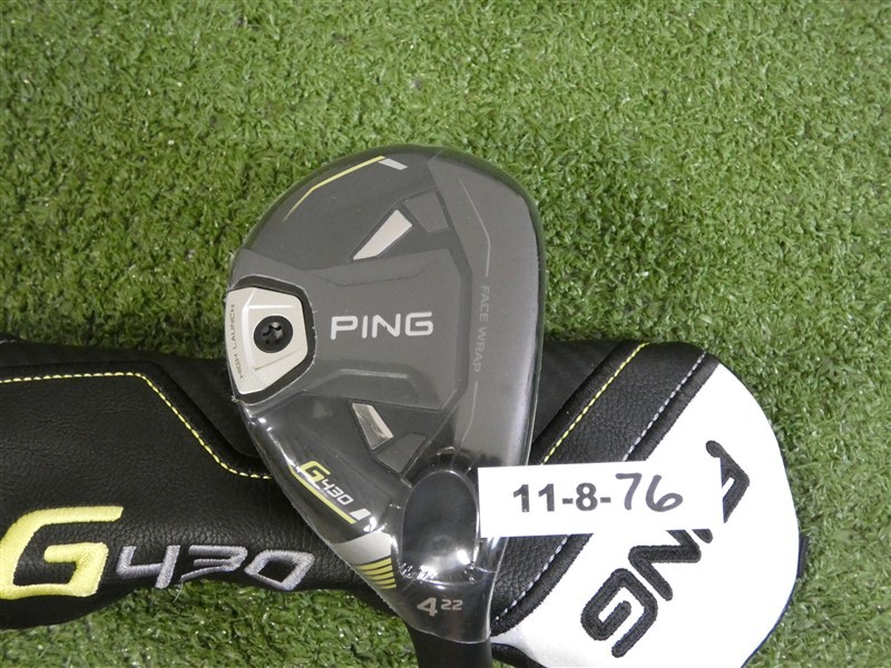 PING G430 HL 22* 4 Hybrid Rescue Alta Quick 45g Senior Graphite w Headcover New