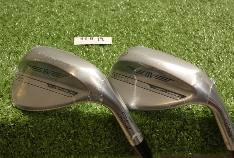 Titleist Vokey SM10 Tour Chrome 56/60* 12* Sand/Lob Wedge Set DG Steel New