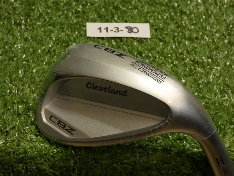 Cleveland CBZ ZipCore Tour Satin 56* 14* Sand Wedge KBS 115 Steel New
