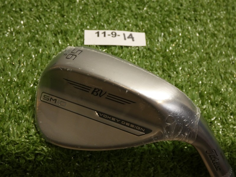 Titleist Vokey SM10 Tour Chrome 56* 14* Sand Wedge F Grind DG Steel New
