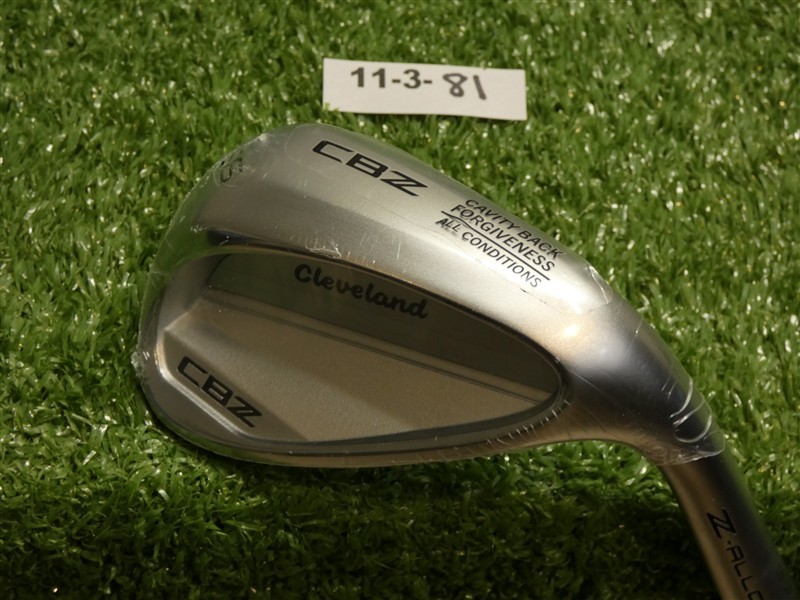 Cleveland CBZ ZipCore Tour Satin 56* 14* Sand Wedge KBS 115 Steel New