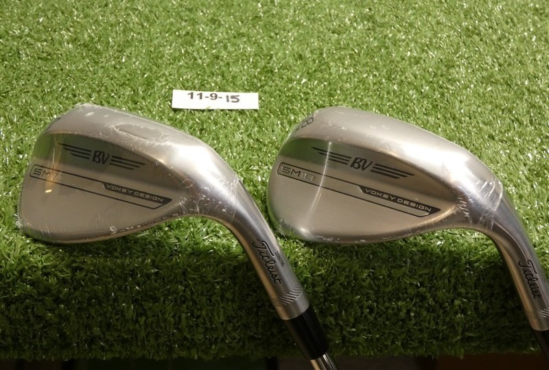 Titleist Vokey SM10 Tour Chrome 54/58* 08* Sand/Lob Wedge Set DG Steel New