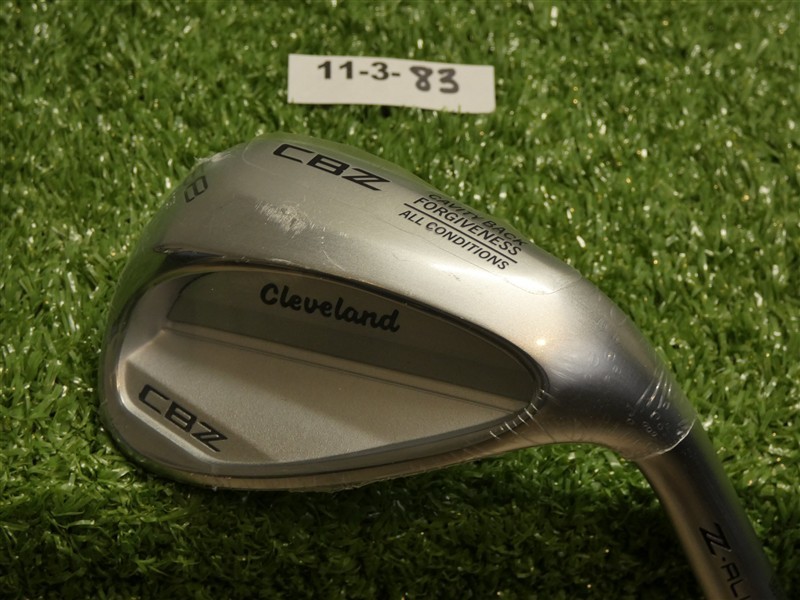 Cleveland CBZ ZipCore Tour Satin 58* 12* Lob Wedge KBS 115 Steel New