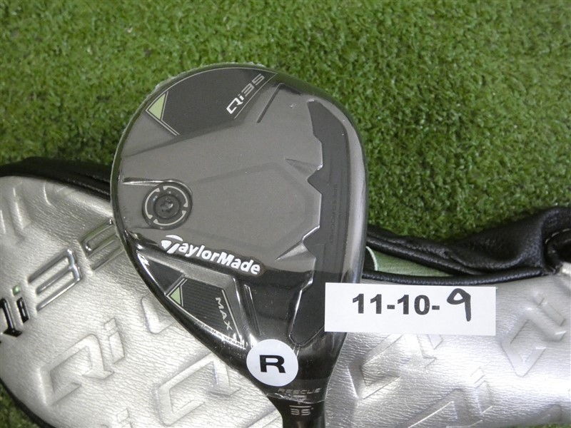 TaylorMade 2025 Qi35 Max 35* 7 Hybrid Rescue AirSpeeder 50 Regular with HC New