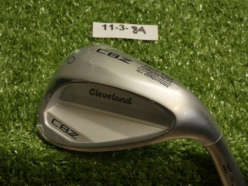 Cleveland CBZ ZipCore Tour Satin 60* 12* Lob Wedge KBS 115 Steel New