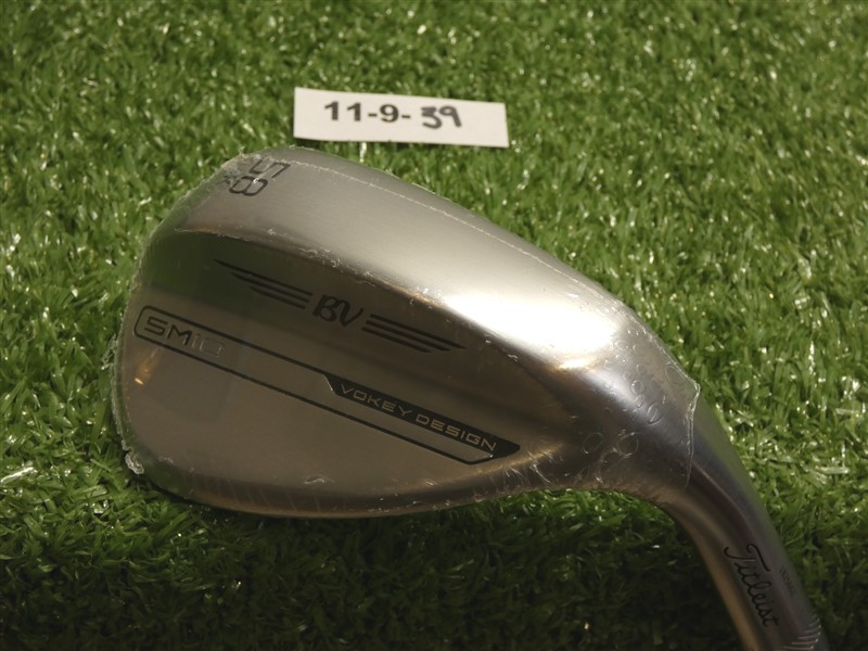 Titleist Vokey SM10 Tour Chrome 58* 14* Lob Wedge K Grind Dynamic Gold Steel New
