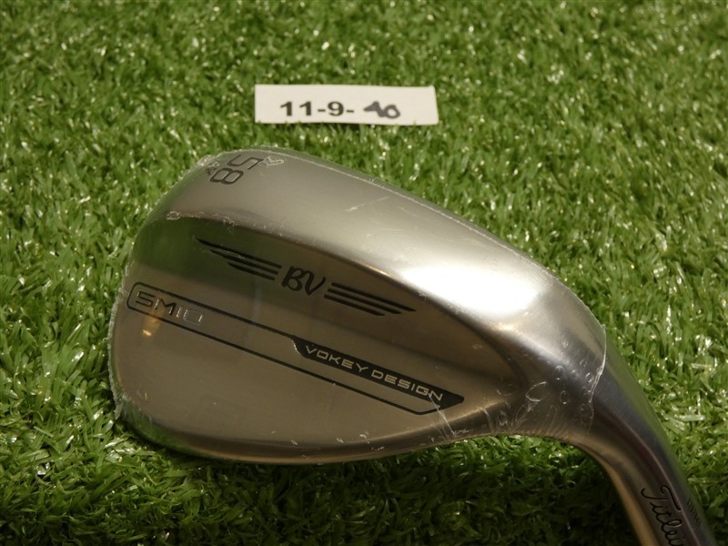 Titleist Vokey SM10 Tour Chrome 58* 14* Lob Wedge K Grind Dynamic Gold Steel New