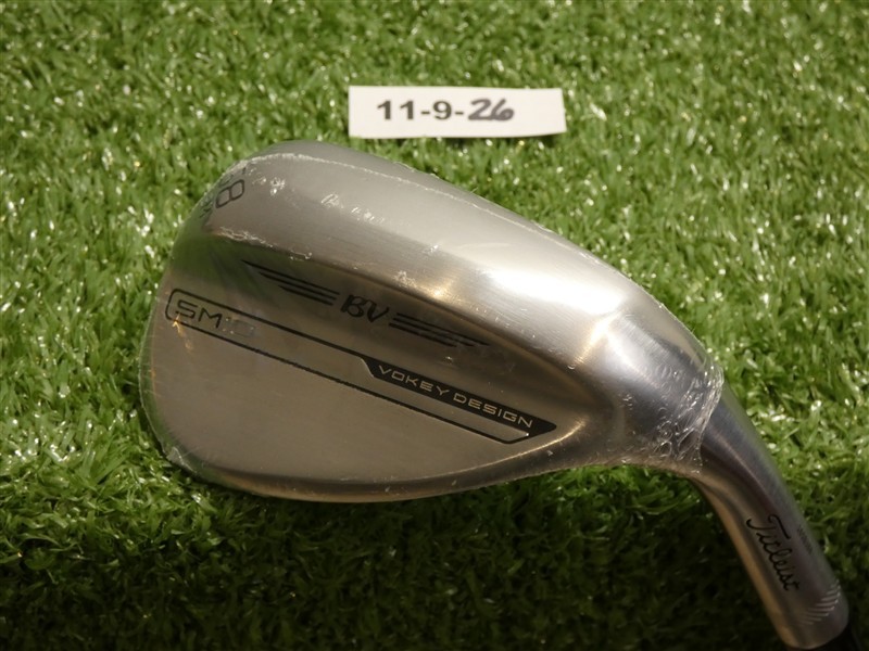 Titleist Vokey SM10 Tour Chrome 58* 08* Lob Wedge M Grind Dynamic Gold Steel New
