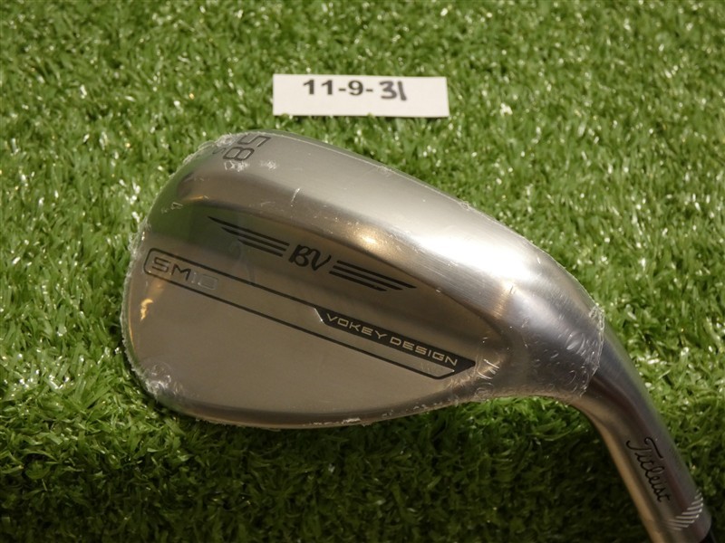 Titleist Vokey SM10 Tour Chrome 58* 10* Lob Wedge S Grind Dynamic Gold Steel New