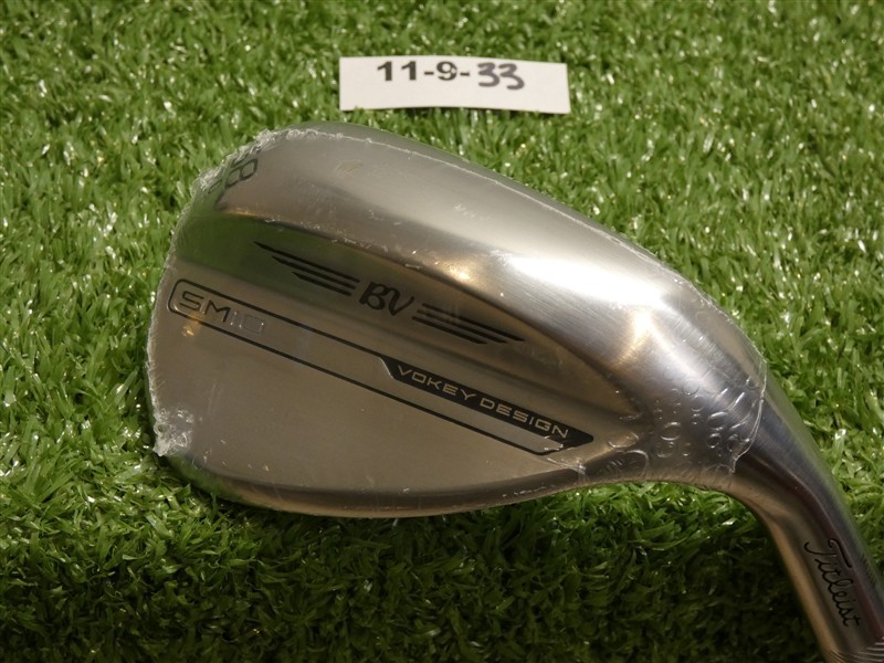 Titleist Vokey SM10 Tour Chrome 58* 12* Lob Wedge D Grind Dynamic Gold Steel New