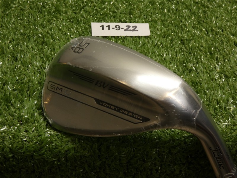 Titleist Vokey SM10 Tour Chrome 58* 06* Lob Wedge K Grind Dynamic Gold Steel New