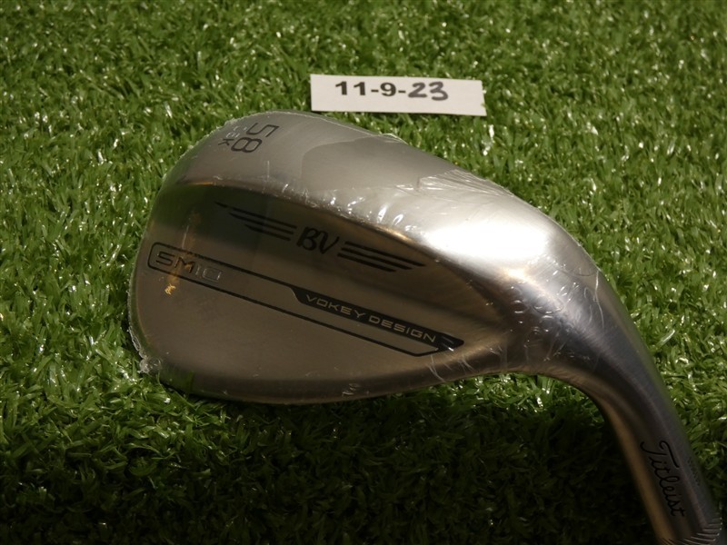 Titleist Vokey SM10 Tour Chrome 58* 06* Lob Wedge K Grind Dynamic Gold Steel New