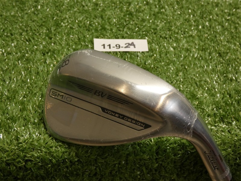 Titleist Vokey SM10 Tour Chrome 58* 08* Lob Wedge M Grind Dynamic Gold Steel New