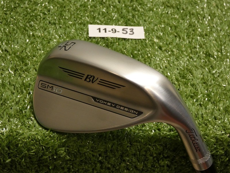 Titleist Vokey SM10 Chrome 52* 12* Gap Wedge F Grind NS Pro 950 Stiff Steel New