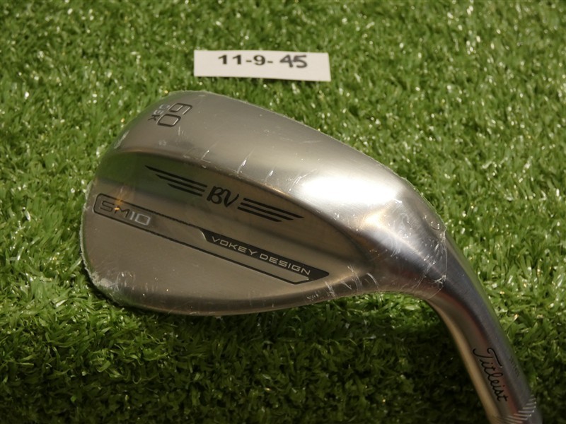 Titleist Vokey SM10 Tour Chrome 60* 06* Lob Wedge K Grind Dynamic Gold Steel New