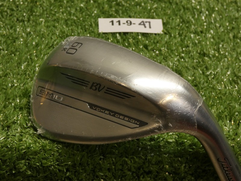Titleist Vokey SM10 Tour Chrome 60* 06* Lob Wedge K Grind Dynamic Gold Steel New