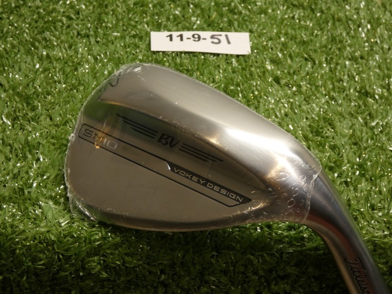 Titleist Vokey SM10 Tour Chrome 62* 08* Lob Wedge M Grind Dynamic Gold Steel New