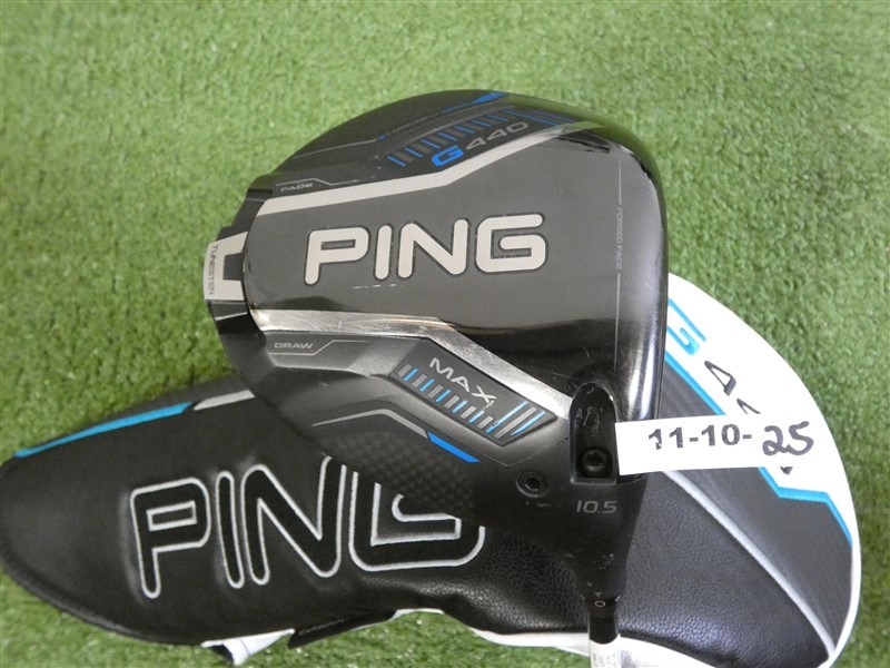 PING G440 Max 10.5* Driver Alta CB 50 Stiff Graphite with Headcover