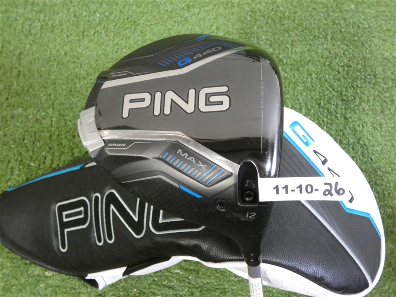 PING G440 HL Max 12* Driver Alta Quick 45g Senior Graphite w Headcover Excellent