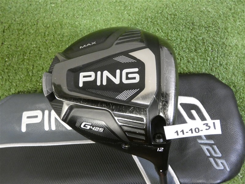 PING G425 Max 12* Driver Alta CB 55 Regular Graphite with Headcover Excellent