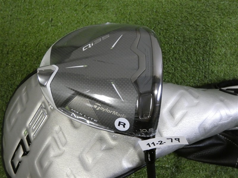 TaylorMade 2025 Qi35 Max Lite 10.5* Driver Vanquish 40 Regular w Headcover New