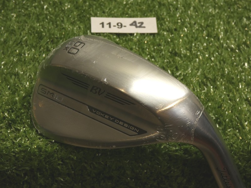Titleist Vokey SM10 Tour Chrome 60* 06* Lob Wedge K Grind Dynamic Gold Steel New