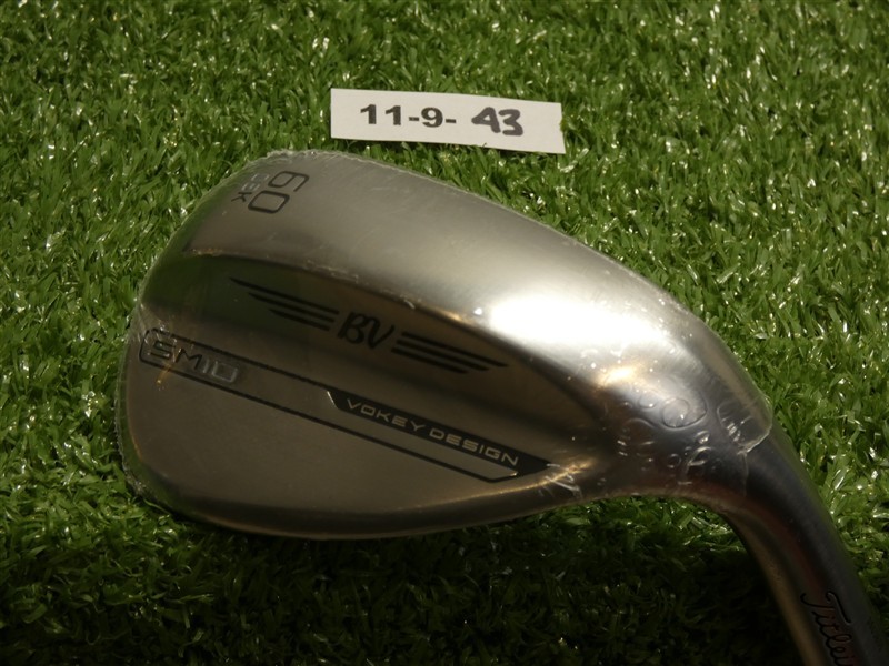 Titleist Vokey SM10 Tour Chrome 60* 06* Lob Wedge K Grind Dynamic Gold Steel New