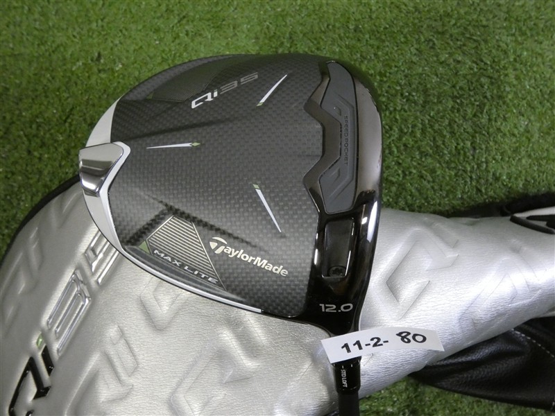 TaylorMade 2025 Qi35 Max Lite 12.0* Driver Vanquish 40 R2 Senior w Headcover New